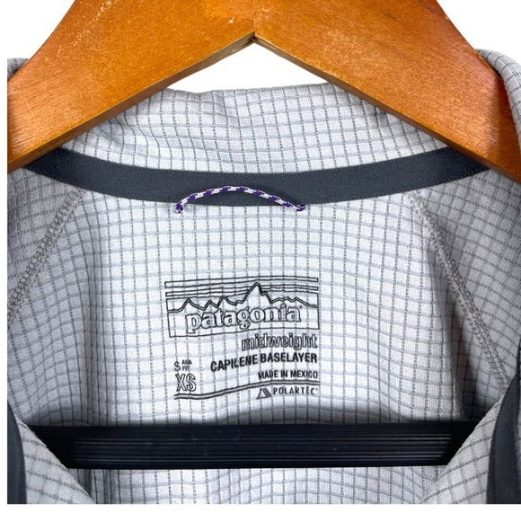 Patagonia Women’s Midweight Capilene Baselayer Top Gray XS Casual - Picture 4 of 6